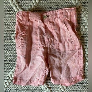 ZARA Linen Pink Shorts